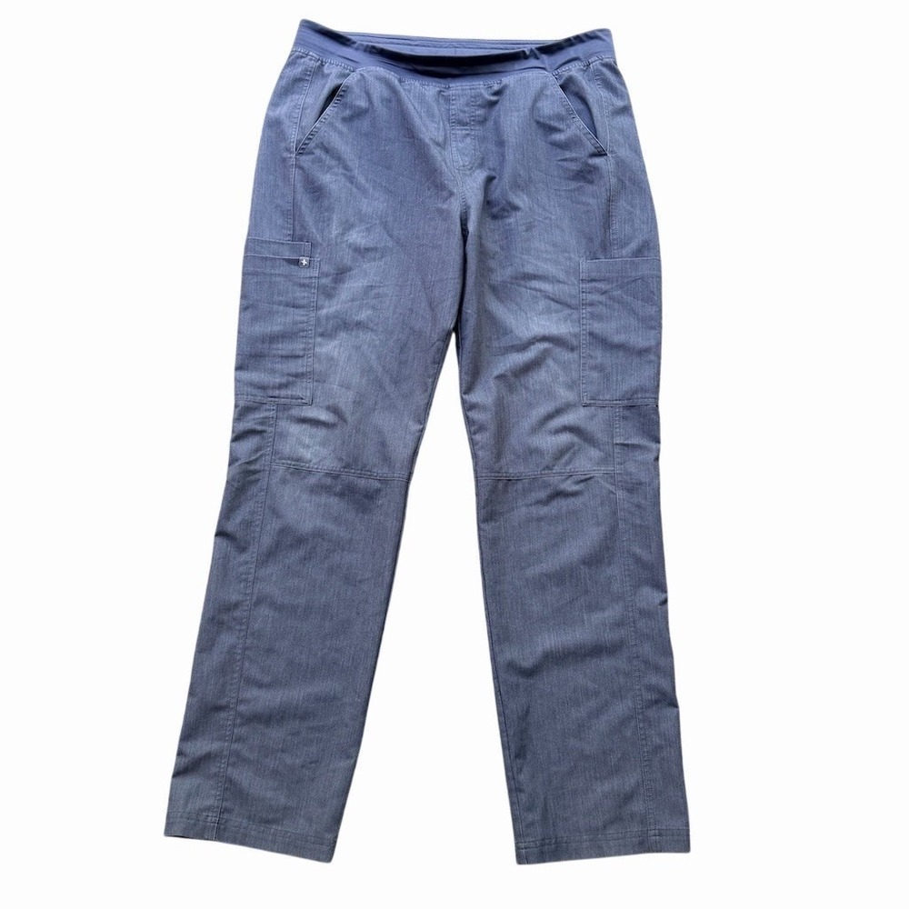FIGS Technical Collection Men's Cargo Scrub Pants XL Gray 6-Pocket